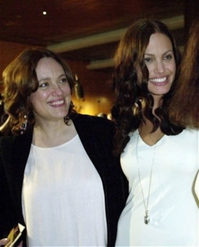 Angelina Jolie Mother Died. Angelina Jolie and the cradle
