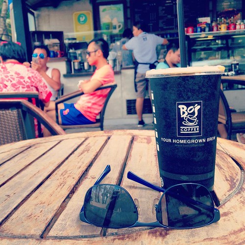 Enjoying my lonely time with coffee!! #Travel #Summer #Vacation #Boracay #Island #Philippines #Outdoor #Cafe #Coffee #Break ©  Jude Lee