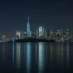 Nachtaufnahme Skyline New York HDR
