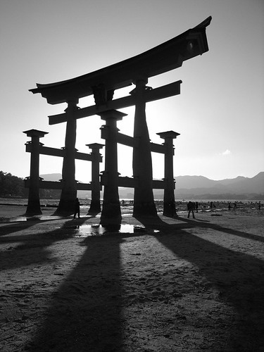 宮島の鳥居 Miyajima torii