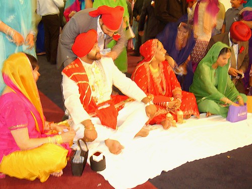 A Punjabi wedding in Toronto--part of a series illustrating Khalil Gibran's 