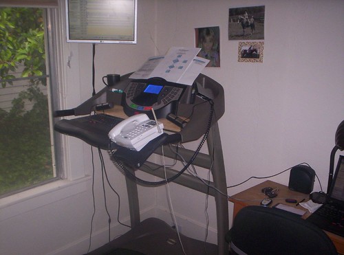 updated picture of my treadmill desk by JayRatcliffe