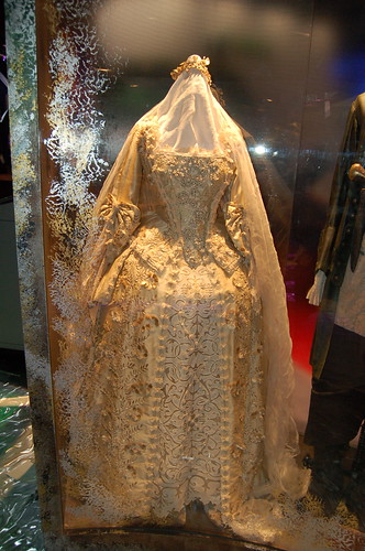 Costume for Elizabeth Swann In Buena Vista's booth promoting the video game