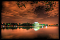 Jefferson Memorial Just After Midnight - by Stuck in Customs