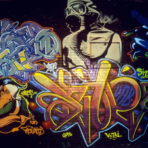 One of Mojos Graffiti Painting Collections