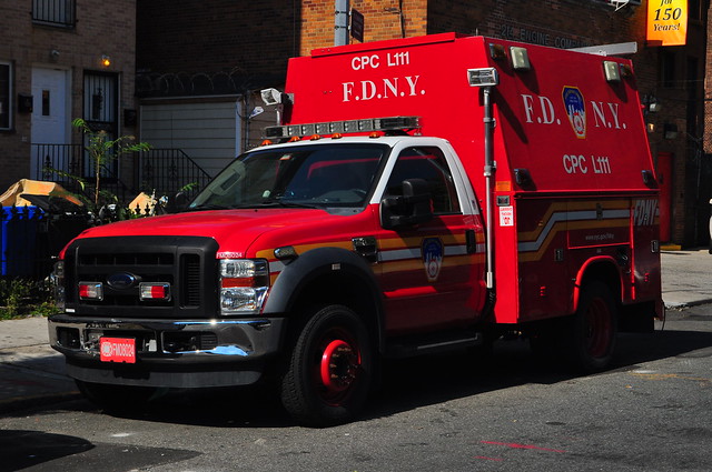 nyc newyorkcity ny newyork ford brooklyn firetruck cpc fireengine fdny bedstuy bedfordstuyvesant kingscounty f450 fseries newyorkcityfiredepartment cpcl111