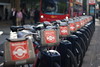 Santander Sponsored Boris Bikes
