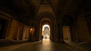 "A sneak peek at the Louvre".....