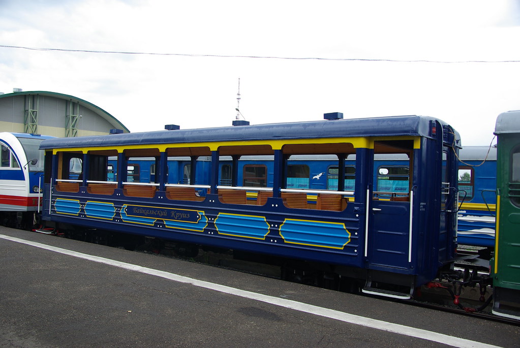 : Open car, Irkutsk children railway