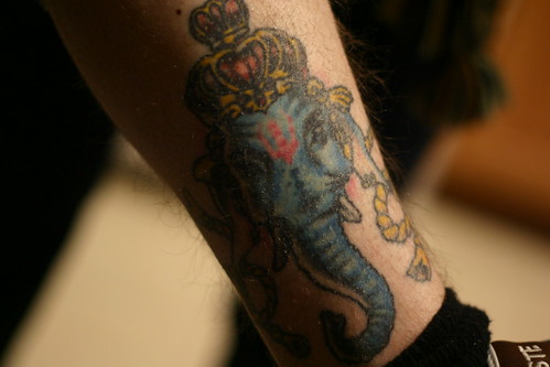 ganesha tattoo. Elliott Ruben#39;s Ganesha tattoo