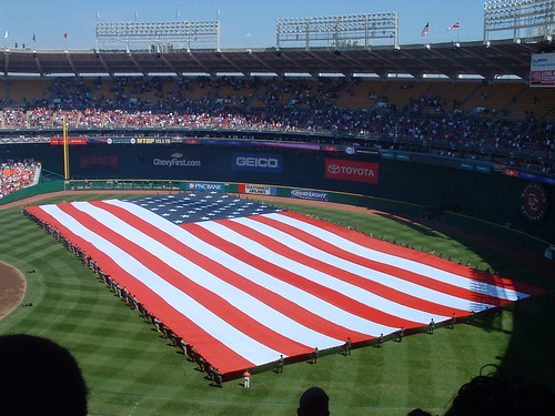 Opening Day flag