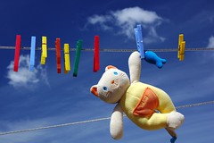 Toy on a rope