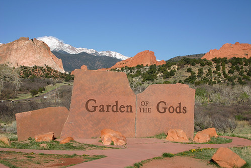 Garden of the Gods Sign