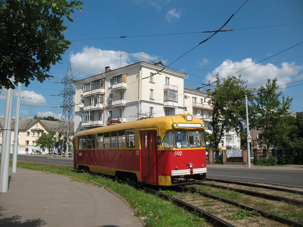 : Belarus, Minsk tram RVZ-6M2 502