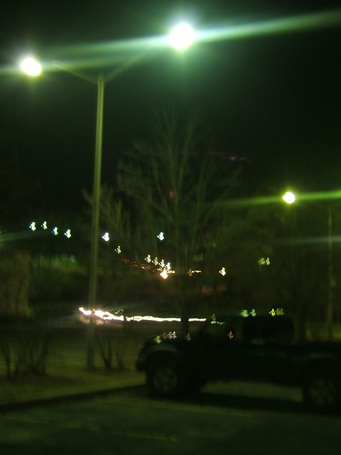 night work lights parkinglot headlights wv nighttime toyota tacoma morgantown wvu westvirginiauniversity