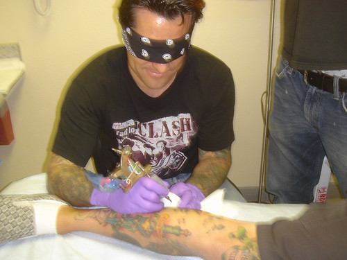 skateboarding tattoos. Blindfolded Skull Tattoo