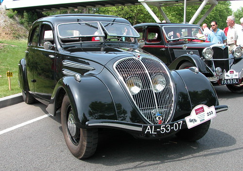 National Oldtimer Day in Holland 1936 Peugeot 402 Limousine by Michiel2005
