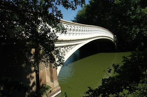 bow bridge in central park nyc. Bow Bridge, Central Park, New