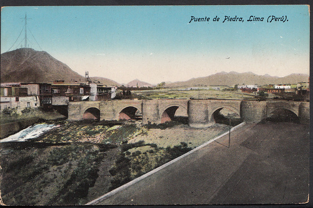 Peru Postcard - Puente De Piedra, Lima MB31ebay.co.uk