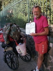 This is Arnott:  He's an Author and Homeless i...