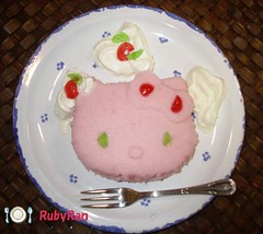 Hello Kitty Sponge cake(=・ェ・=)