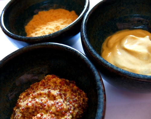 Three types of mustard by WordRidden.