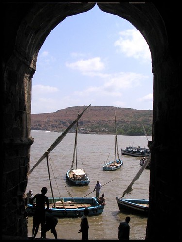Looking out of Janjira