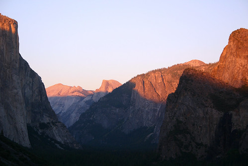 The Sun Sets on Yosemite Valley