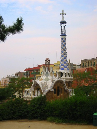 Gaudi's Park Guell in Barcelona