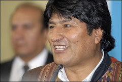 Evo Morales es candidato para el Nobel de la Paz 2007