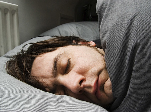 Self-portrait While Asleep (Dan Sumption)
