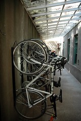 OHSU bike facilities tour