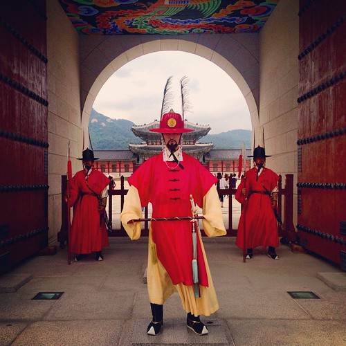     ...       #Seoul #Gyeongbok #Palace #Chosun #Dynasty #Royal #Guard #Main #Gate ©  Jude Lee