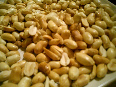 Recipes roast peanuts