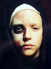 Me as Split-face, 8 years old - by DerrickT