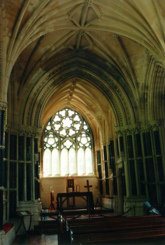 Kylemore Abby cathedral interior
