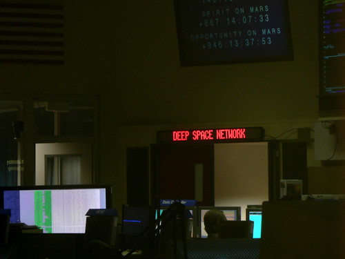 JPL Mission Control Monitoring the 