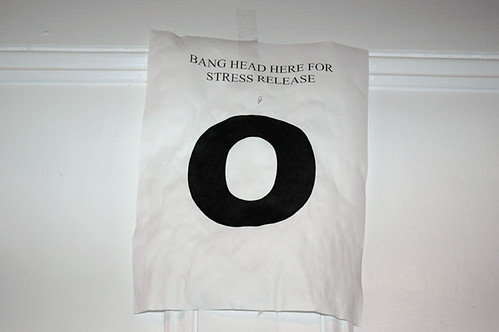 Bang head here for stress 2011