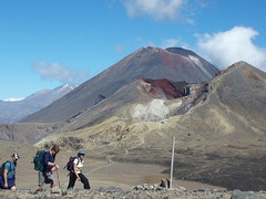 Mts Ngauruhoe and Tongariro