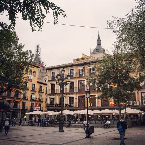2012     #Travel #Memories #Throwback #2012 #Autumn #Toledo #Spain    ...  #Old #City #Town #Square #Plaza #Peoples ©  Jude Lee