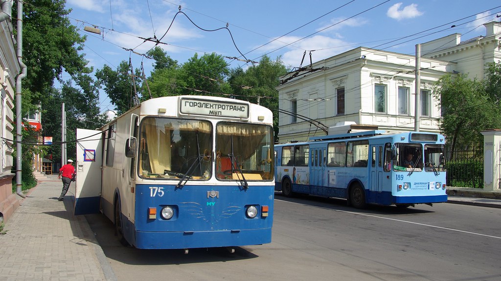: Irkutsk mainteniance trolleybus 175
