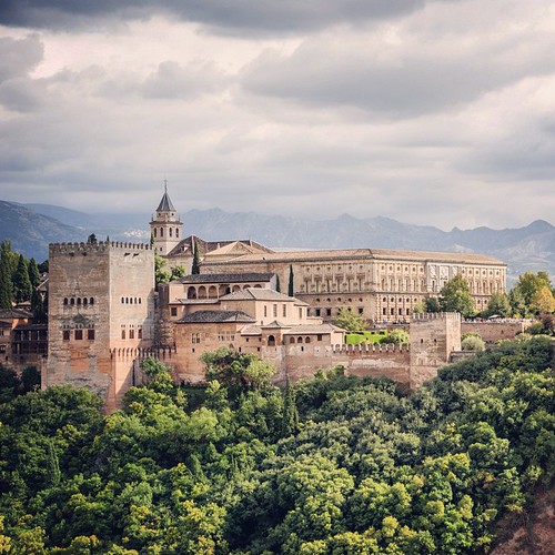 2012     #Travel #Memories #Throwback #2012 #Autumn #Granada #Spain    ...        #Square #Observatory #Landscape #View #Alhambra #Palace ©  Jude Lee