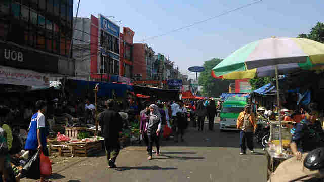Pedagang Kaki Lima di Bogor