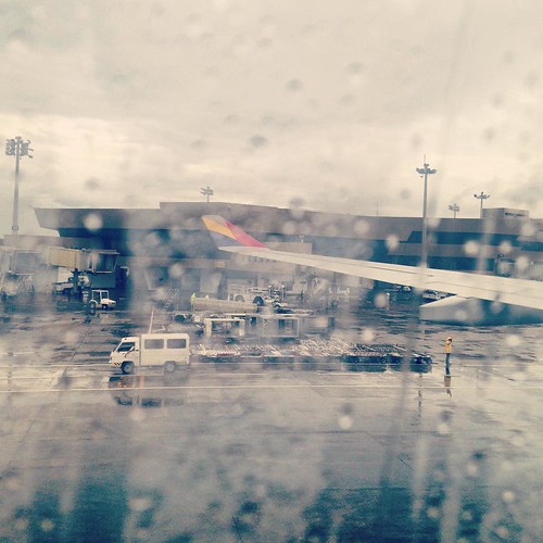 Just arrived!! #Travel #Summer #Vacation #Manila #Philippines #Airport #Rain ©  Jude Lee