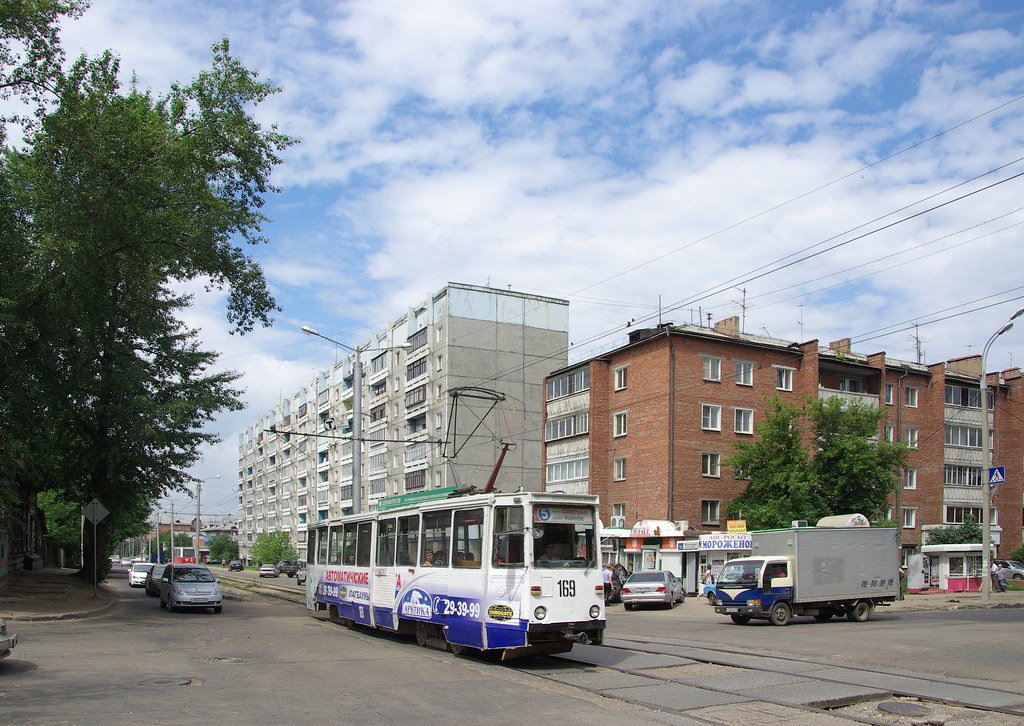 : Irkutsk tram 71-605 169
