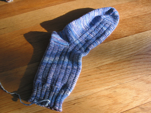 Gram's sock - first sock done
