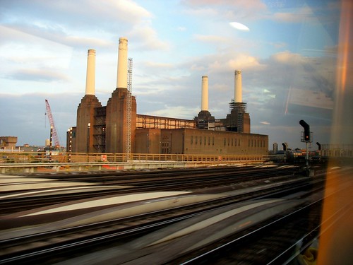 Battersea Power Station from Train, 29-04-06