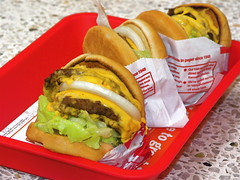 In n Out Burger burgers