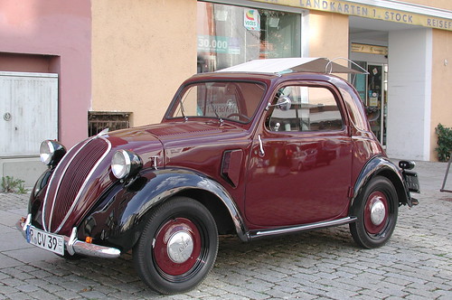 FiatOldtimer Old FIAT seen in Kelheim Bavaria Germany 