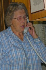 grandma mary on the phone by TSE